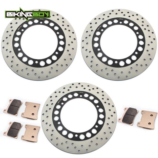 

bikingboy xj 600 84-91 fzx 700 fazer 86 87 fz 750 genesis 85-88 xj 900 / f 83 84 fj 600 front rear brake disc disks rotors pads