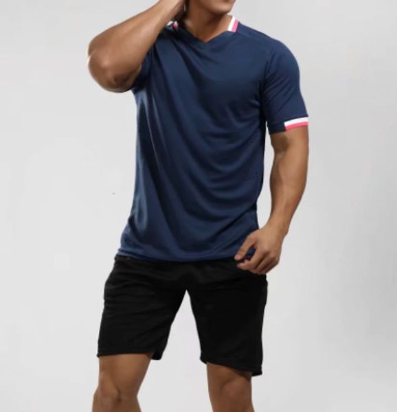 

new arrive blank soccer jersey #705-1901-39 customize quick drying t-shirt uniforms jersey football shirts, Black;yellow