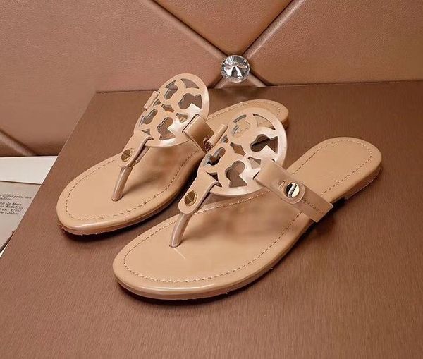 

New fa hion women andal comfortable leather beach hoe flip flop woman ca ual lipper ladie peep toe andal t625060, Black
