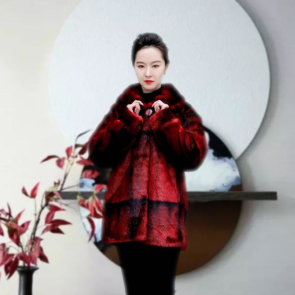 

faux fur jacket fashion casual women korean large size -5xl long sleeve faux fur coat, Black