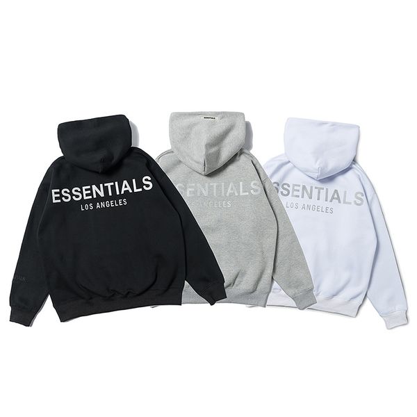 

mens hip hop fashion designer 3m reflective letter printed hoodies sweatshirts hiphop oversized autumn winter male, Black