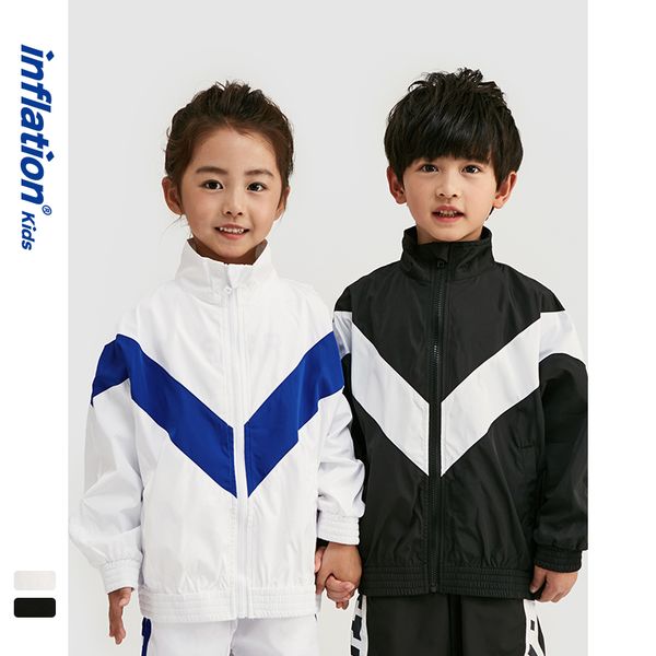 

inflation kids outwear boys & girls tracksuit 2020 spring new arrival 4-10 years boys tracksuit thin children clothes sw9650, Blue;gray