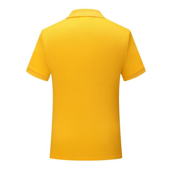 

polo shirt uniform yellow sd chongfu 899034new classic solid color short-sleeved men and women with comfortable and breathable, Black