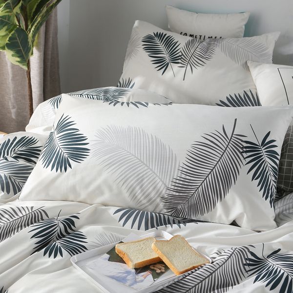 

home 1/2 pieces flower pattern pillow cases cotton sleeping bed pillow cover super soft pillowcase #