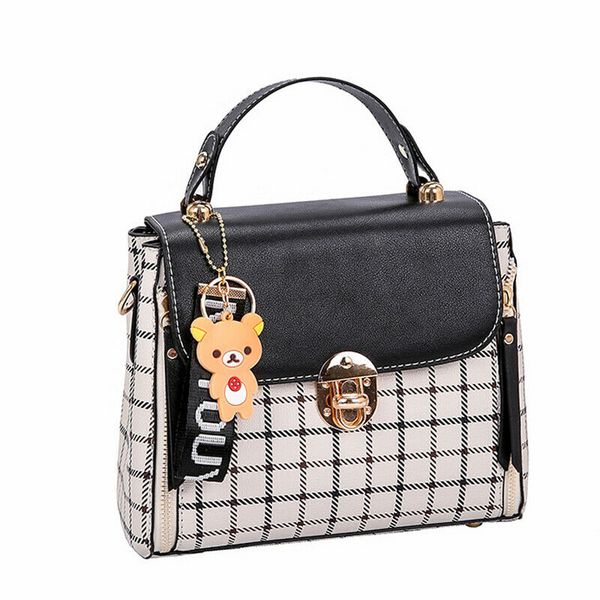 

new women bag lovely leather messenger shoulder lady travel street crossbody bag cute animal handbag tote satchel purse