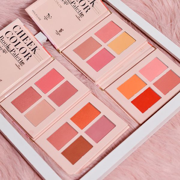

hold live face blusher powder rouge makeup cheek blusher powder minerals palettes brush palette natural blush bronzers