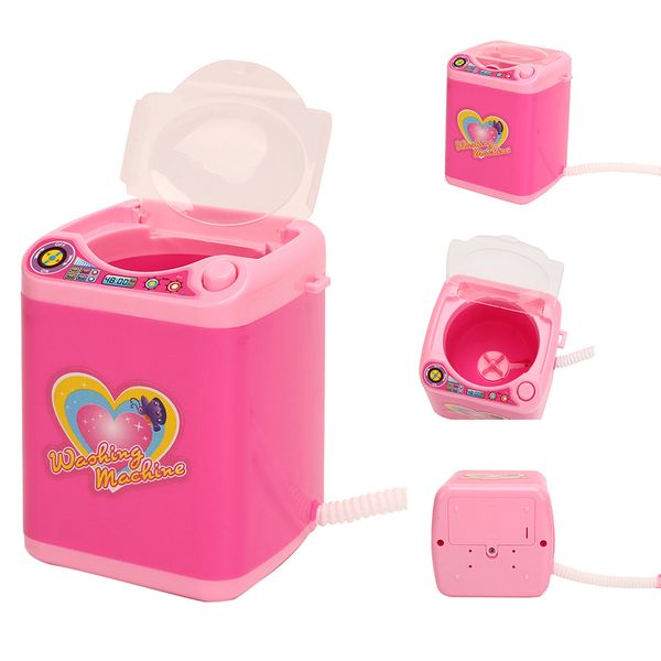 

new sell mini makeup brush washing machine, eyelashes cleaning machine for make up