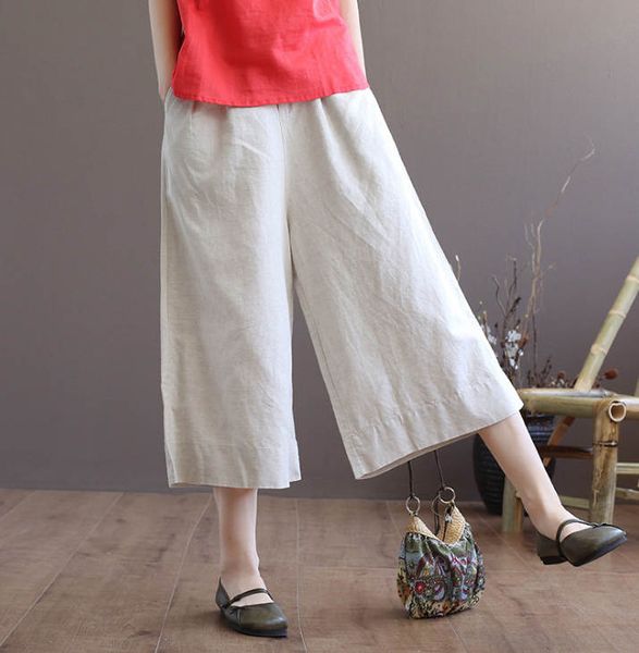 

womens designer pants summer loose casual pure color lightweight womens brand pants with pocket, Black;white