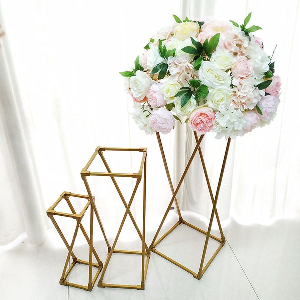

напольных вазы металл столешница ваза складных цветы держатель centerpieces стойка геометрической дорога lead для партии события декора свад