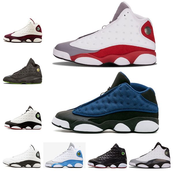 

2020 wholesale 13 13s mens basketball shoes phantom chicago black cat bred pure money navy wheat hyper dmp he got g