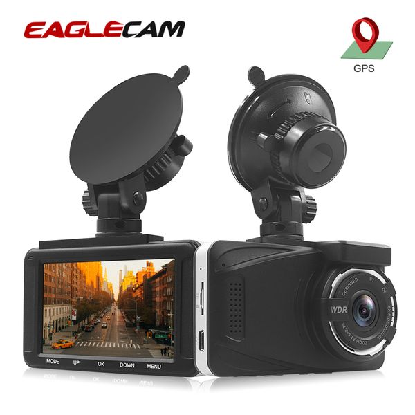 

dash camera mini car dvr with gps h191 full hd 1080p 3.0 inch single lens video recorder auto registrator dvrs dash cam