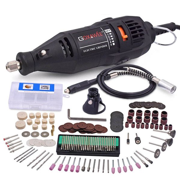 

110v 220v power tools electric mini drill die grinder engraver polisher with rotary tools set kit for dremel 3000 4000