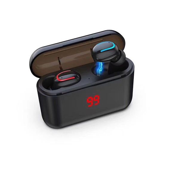 

fashion bluetooth 5.0 earphones tws mini stealth wireless dual talk sports headset 3d stereo earphone handsheadphone earbuds