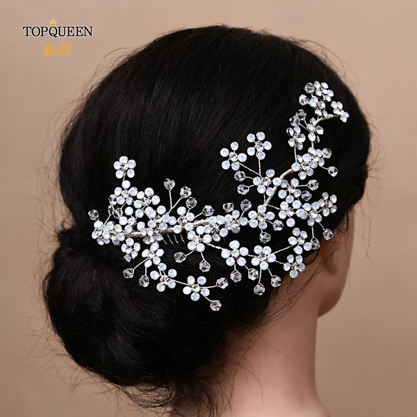 

ueen hp262 vintage bridal hair comb rhinestone flower bridal hair comb clip accessories women accessories luxury