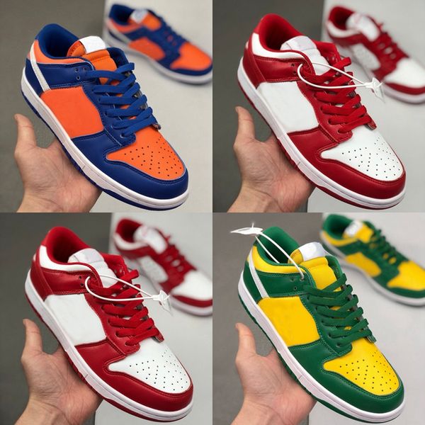 

2020 designer dunk low university orange womens mens running shoes orange red blue sports sneakers dunks trainers baskets zapatos schuhe