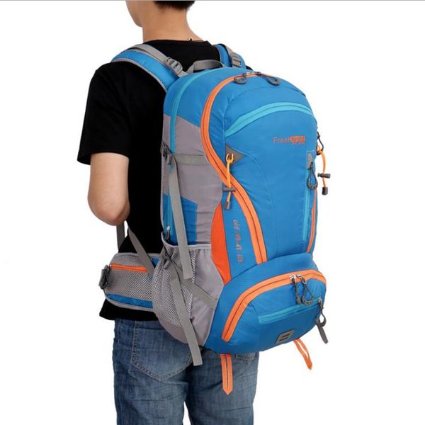 

outdoor summer camping hiking touristic fishing nylon bag water resistant wear resistant mountaineering sport knapsack