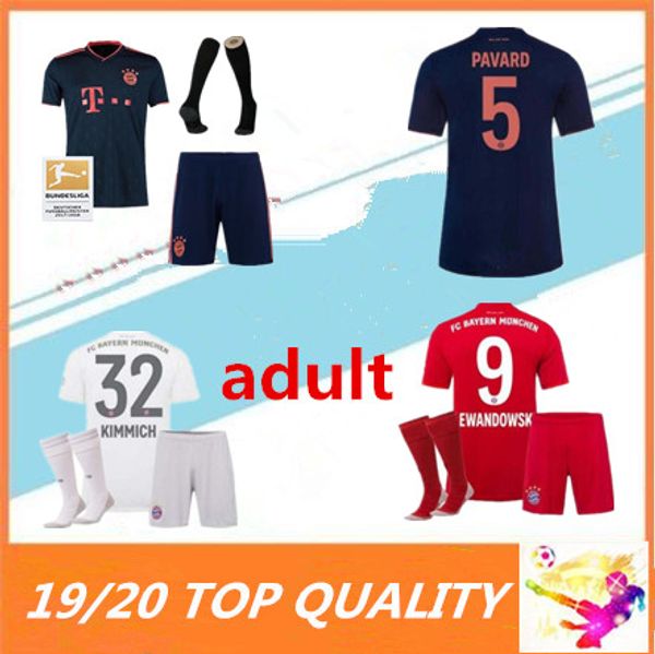 

19 20 Bayern Munich ADULT LEWANDOWSKI MULLER soccer Jersey 2019 2020 COUTINHO robben RIBERY maillot de foot shirts