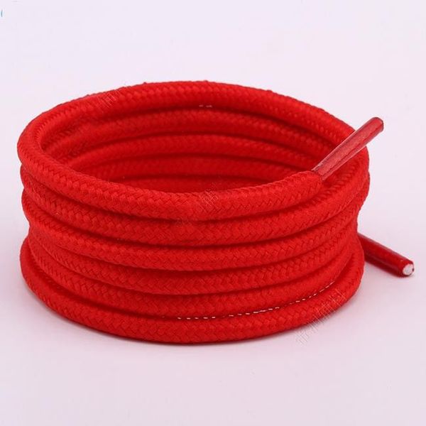 

2019 new shoelace ropes multicolor waxed round cord dress shoe laces diy solid 100-150cm colourful shoelace, White;pink