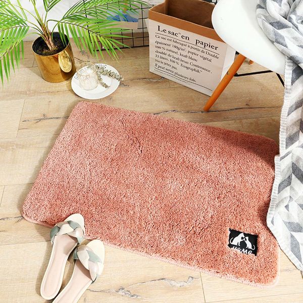 

indoor super absorbs doormat bath mat thick anti-slip kitchen bathroom floor rug doorway pad home inside floor dirt entrance rug