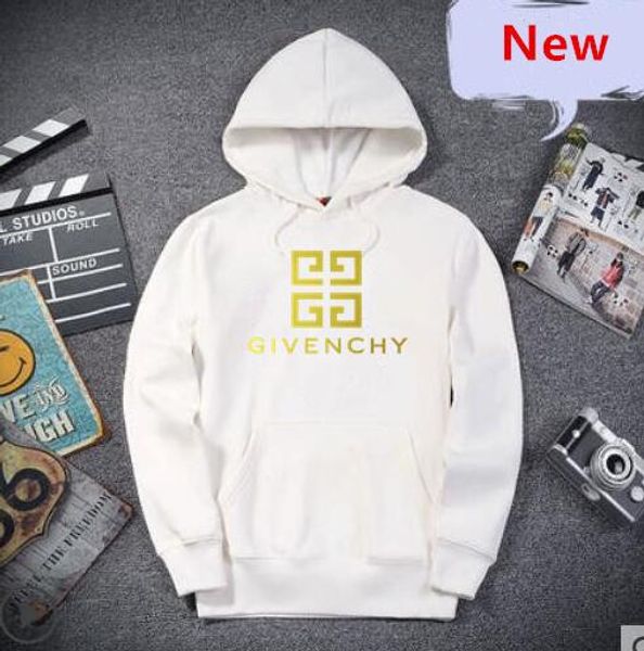 

fashion designers hoodies men brand pullover hoodie long sleeve sweatshirt brand letter embroidery autumn winter mens clothing, Black