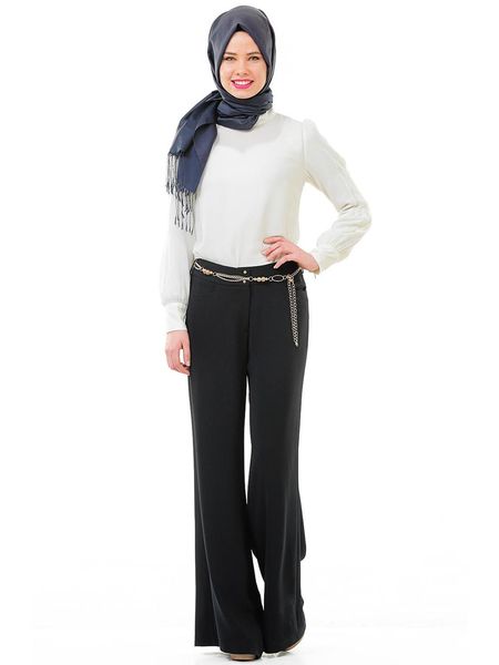 

pantalon, Black;white