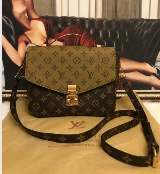

2019 new fashion shoulder bags chain men's and women's classic handbags pu crossbody bags 31ab