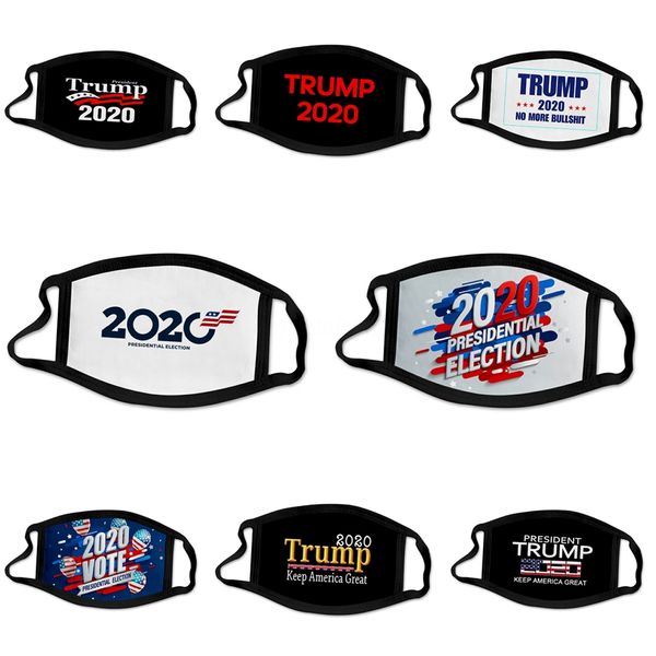 

wholesale in stock kids mask latest styles cotton comfortable face masks 3-layer fashion designer trump mask dustproof earloop mask #61