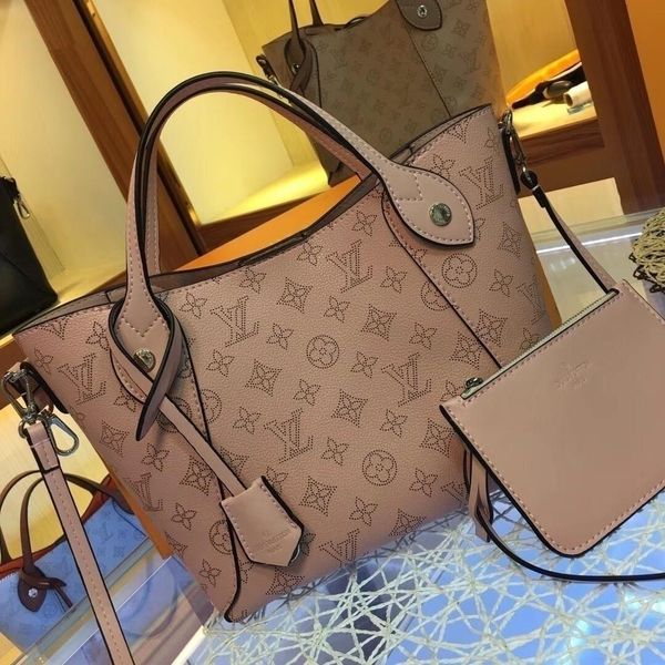 

19 new handbags purses women designer handbag genuine leather fashion removable zip pocket inside666, Black