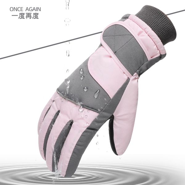 

waterproof gloves snowboard heated gloves snowboard mens warm cycling winter snow ski women