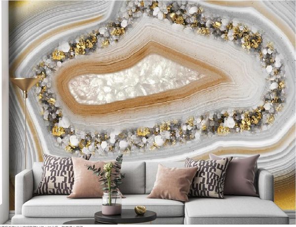 

custom any size p 3d wallpapers modern light luxury marble wallpapers pattern tv background wall