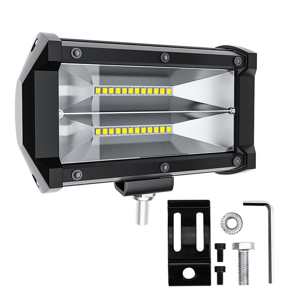 

winsun led light bar 72w 6000k work light 12v 24v led bars for offroad truck tractor boat car suv led headlights for cars