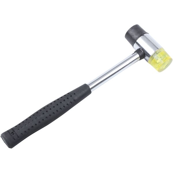 

big deal double faced soft mallet rubber hammer glazing window beads tool steel handle install hammer household tool