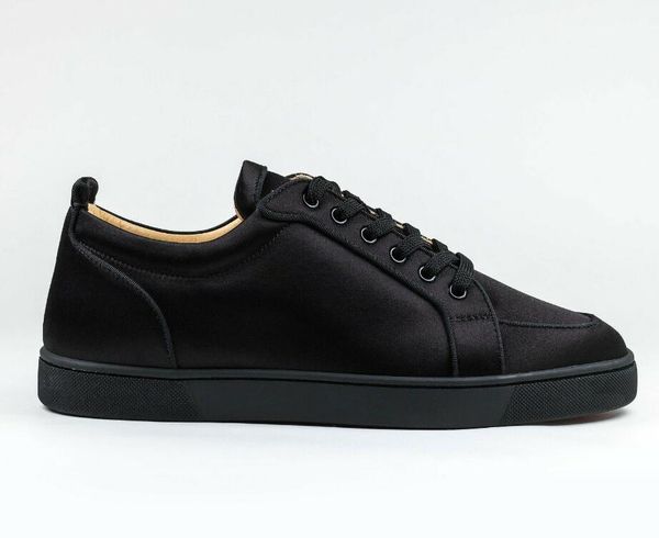 

young men red bottom sneakers low shoes men red sole shoes rantulow orlato pink suede sneaker low men trainers flat, Black