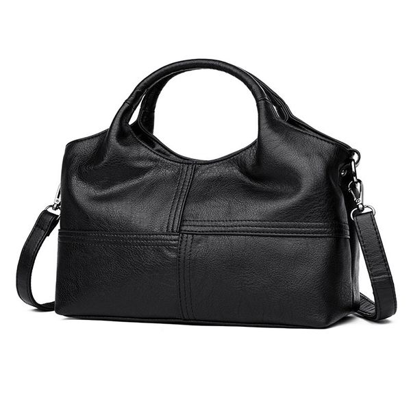 

ljl-fashion patchwork shoulder cross body bags ladies leather women bags women's pu leather handbags