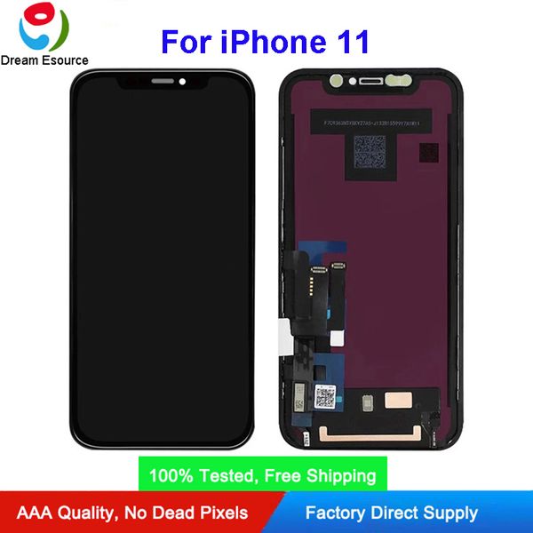

oem repair parts for iphone 11 original lcd assembled screen display with nice touch brand new & dhl shipping