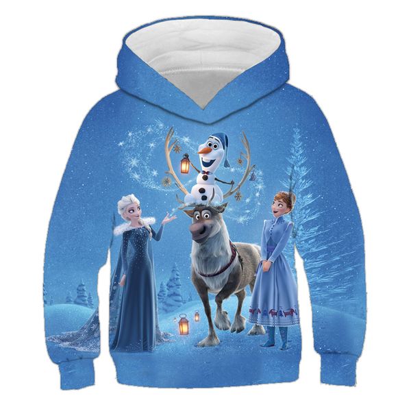 

bing'xue'qi'yuanhoodie 3d печатных детская толстовка повседневная толстовка 2020 новые мальчики и девочки мода толстовка, Black