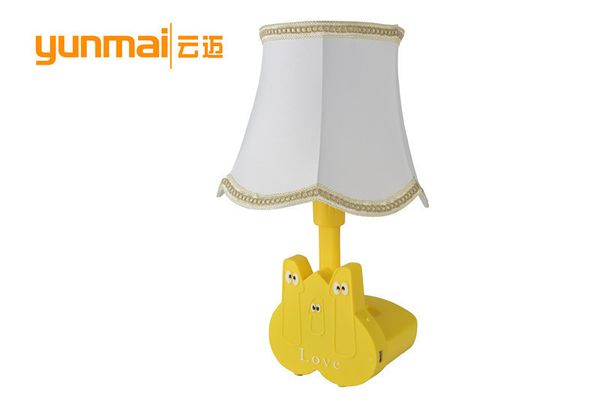 

bedside a living room home furnishing led fabric art decoration small desk lamp