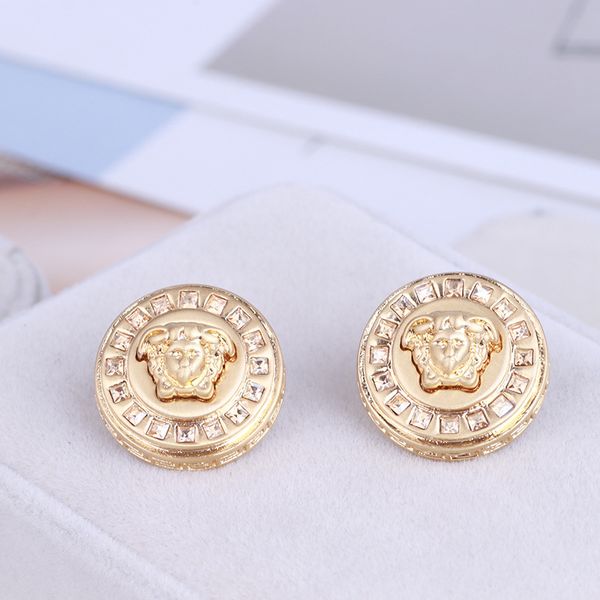 

Горячие продажи Шарм 2.2cm шпилька серьги с бриллиантом и греческий миф королевы фо