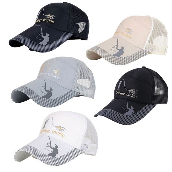 

outdoor sport fishing cap snapback golf hat sun visor adjustable fashion 57bf, Yellow