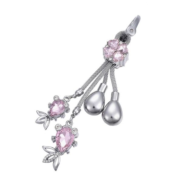 

stainless steel easy buckle keychain key ring quick release shiny key buckle