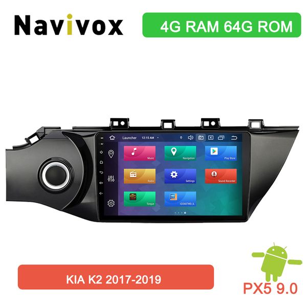 

navivox 9 inch android 9.0 2.5d 64g rom hd touchscreen radio for kia k2 2017-2019 with bluetooth usb wifi support swc rds car dvd