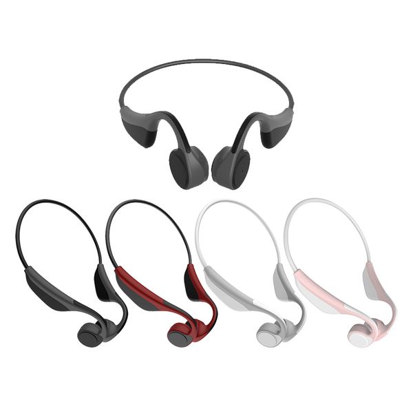 

V9 bone conduction bluetooth headphone outdoor port wirele head et with microphone hand for man women
