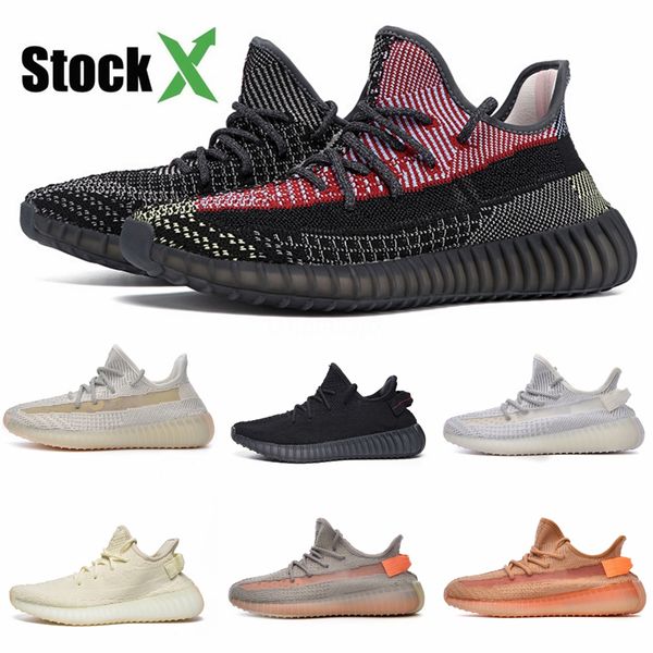 

with box) kanye west 2 ii nrg black grey red basketball shoes for men glow in the dark mens trendy sneakers trainers #qa742