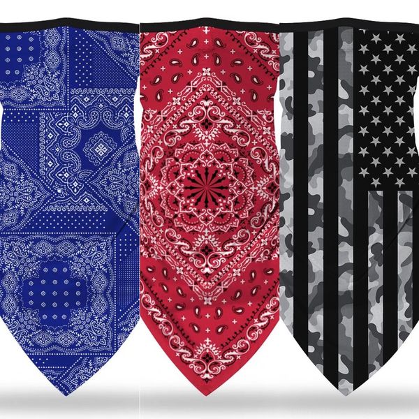 

cnfyk cycling starry sky scarf light hairband bandana headband print face scarf outdoor breathable soft magic bandanas headwear, Black