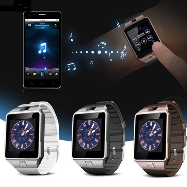 

factory wholesale dz09 sport smart watch with bluetooth touch screen for smartphone sim card for android phones smartwatch dz09