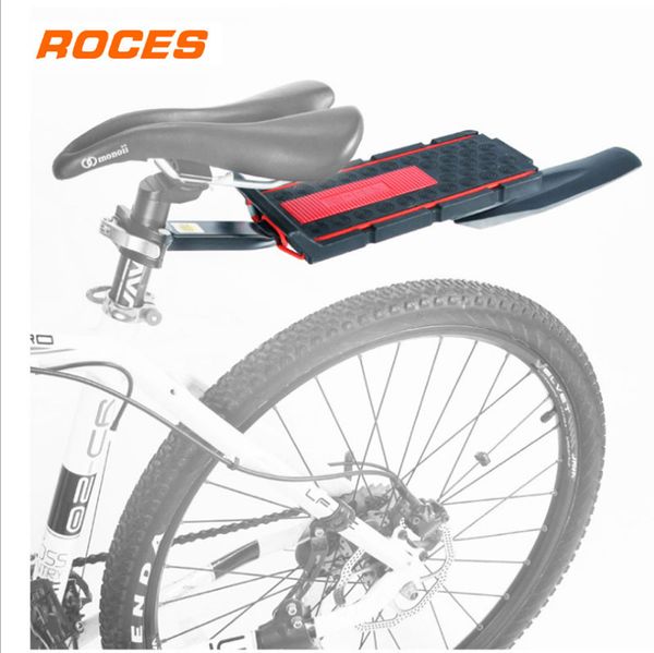 

mountain bike carrier cargo rear rack shelf luggage plastic cycling bicycle seat with fender good quality ing