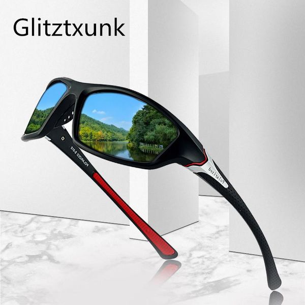 

glitztxunk new polarized sunglasses men women brand design vintage male square sports sun glasses for men driving shades eyewear fwkup