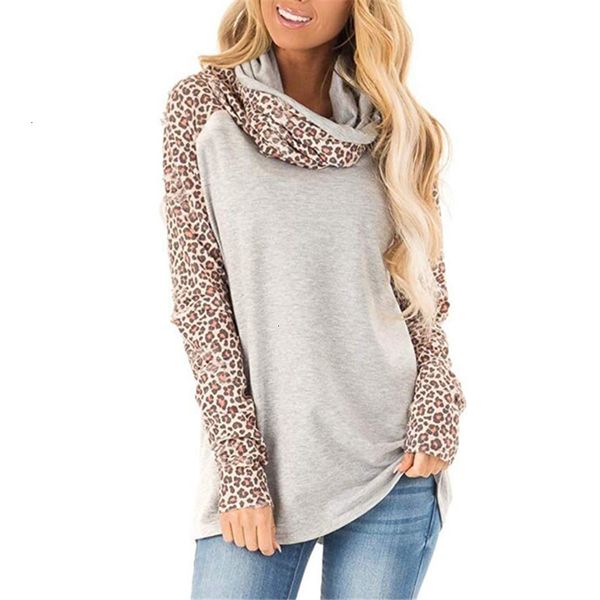 

autumn winter pregnancy clothes pregnant clothes for maternity women loose leopard t shirt print women's clothing, White
