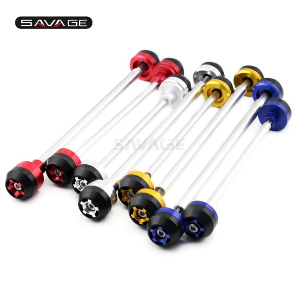 

front rear wheel fork slider protector for aprilia sl 900 shiver sl900 2017-2020 2018 2019 motorcycle accessories crash sliders