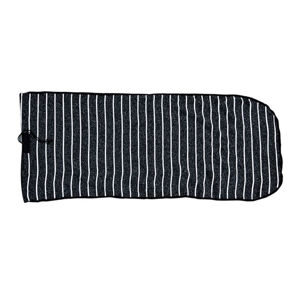 

ski kneeboard bag surfboard cover wakesurf longboard stretch protective bag, Black